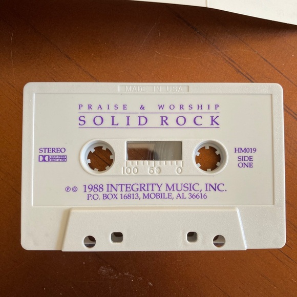 Guideposts Praise & Worship The Solid Rock Cassette Religious Music - Vintage - Picture 5 of 7